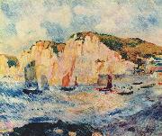 Pierre-Auguste Renoir Meer und Klippen Sweden oil painting artist